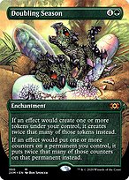 Doubling Season (2XM-350) - mythic (Borderless)