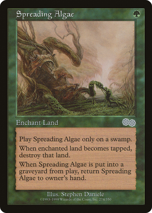 Spreading Algae (USG-274) - uncommon