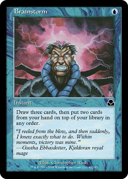 Brainstorm (ME2-042) - common - Foil