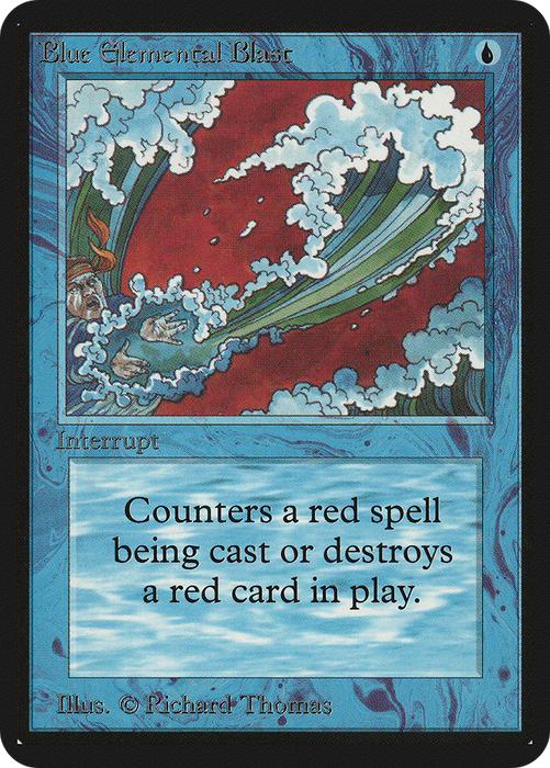 Blue Elemental Blast (LEA-049) - common
