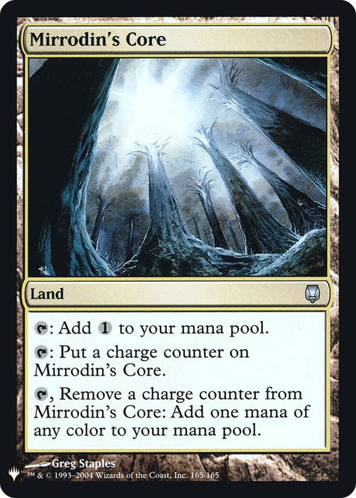 Mirrodin's Core (LIST-DST-165) - uncommon - Foil
