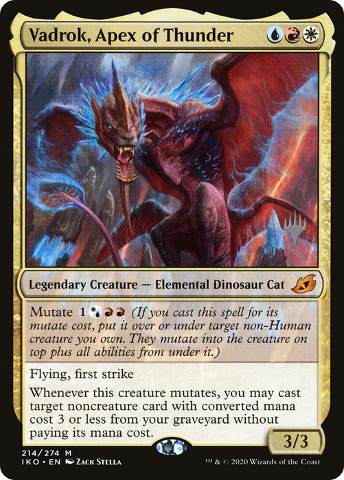 Vadrok, Apex of Thunder (PPIKO-214P) - mythic