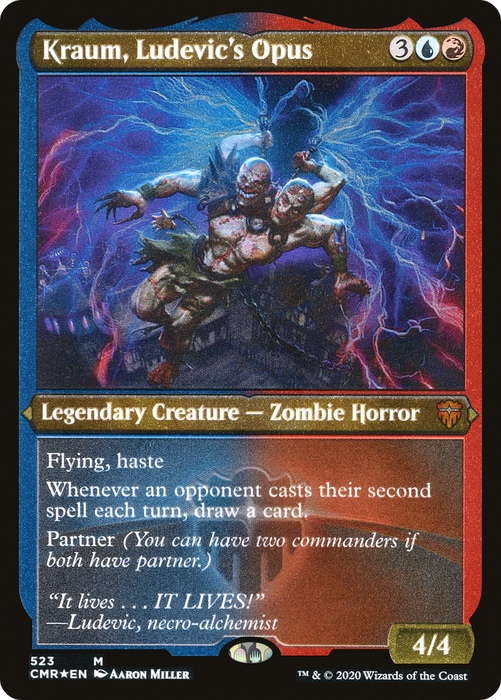 Kraum, Ludevic's Opus (CMR-523) - mythic - Etched Foil