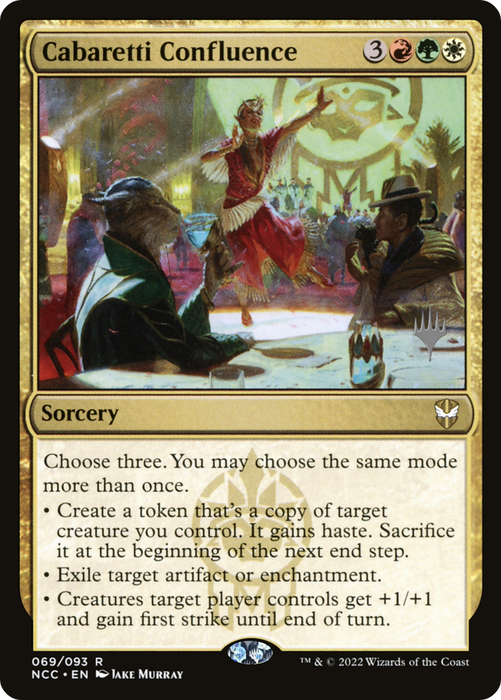 Cabaretti Confluence (PPSNC-69P) - rare - Foil