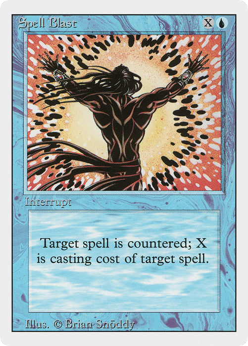 Spell Blast (3ED-082) - common
