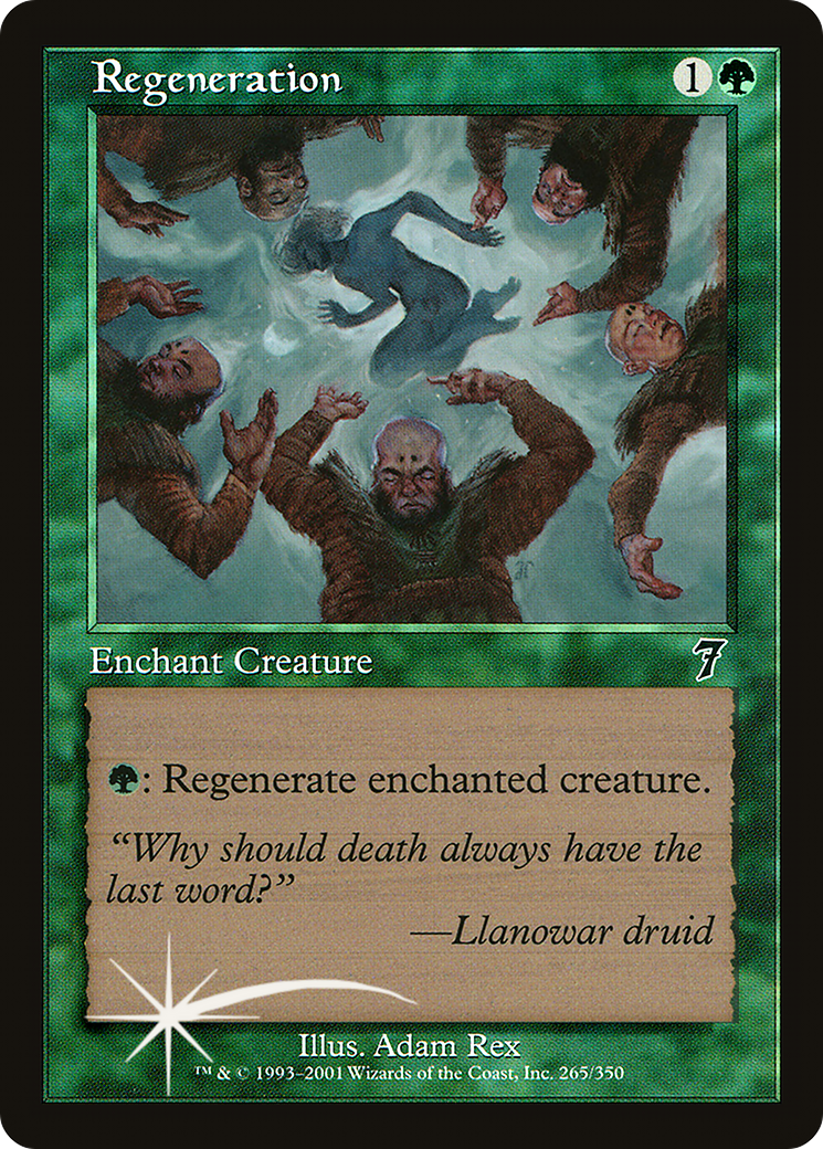 Regeneration (7ED-265★) - common - Foil
