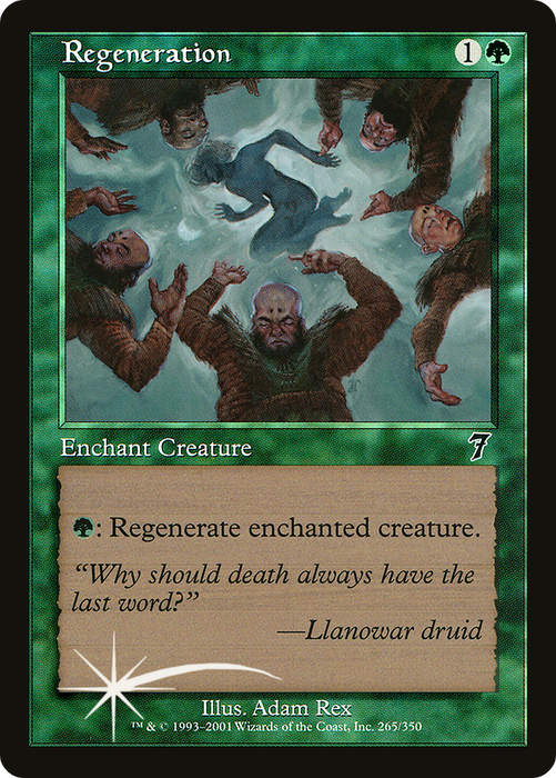 Regeneration (7ED-265★) - common - Foil