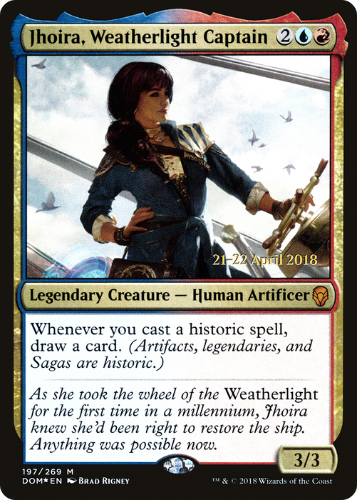 Jhoira, Weatherlight Captain (PRE-197S) - mythic - Foil