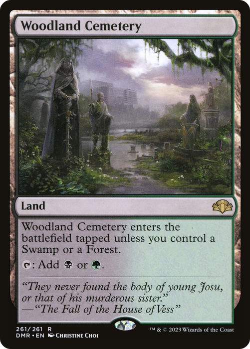 Woodland Cemetery (DMR-261) - rare