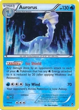 Aurorus (026/111) - MCP  - Promo - Holofoil