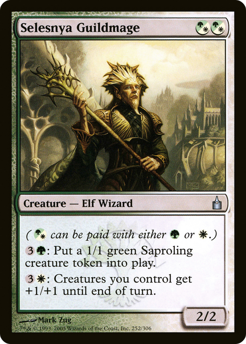 Selesnya Guildmage (RAV-252) - uncommon - Foil