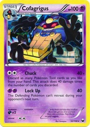 Cofagrigus (052/108) - DE  - Rare - Holofoil