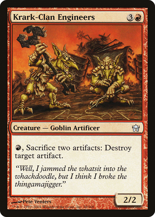 Krark-Clan Engineers (5DN-070) - uncommon - Foil