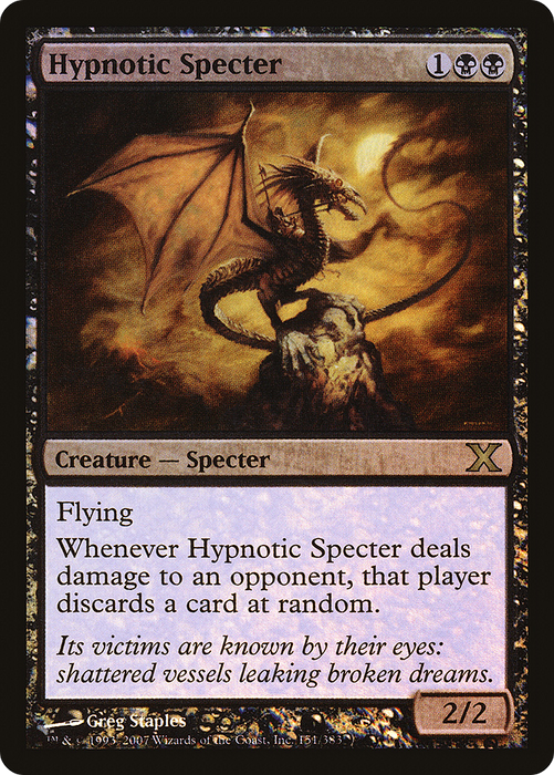 Hypnotic Specter (10E-151★) - rare - Foil