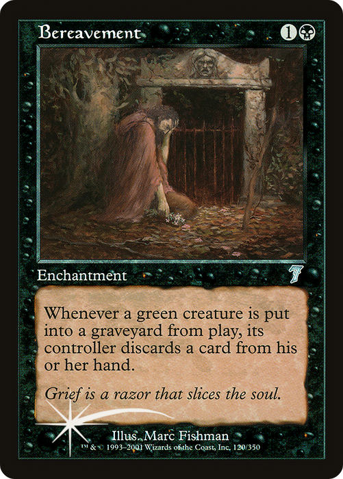 Bereavement (7ED-120★) - uncommon - Foil