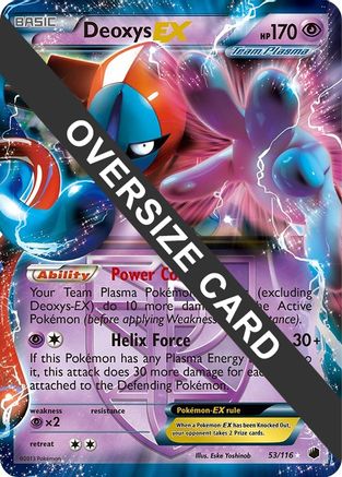 Deoxys EX (053/116) - JC  - Promo - Holofoil