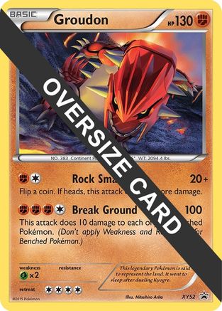 Groudon (XY52) - JC  - Promo - Holofoil