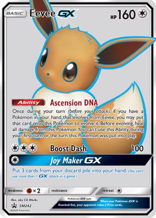 Eevee GX (SM242) - SP  - Promo - Holofoil