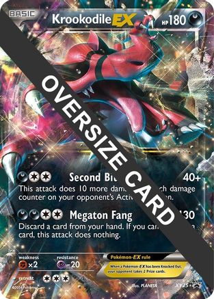 Krookodile EX (XY25) - JC  - Promo - Holofoil