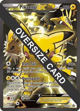 Pikachu EX (XY124) - JC  - Promo - Holofoil