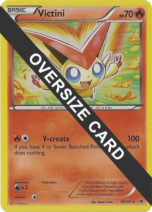 Victini (015/101) - JC  - Promo - Holofoil
