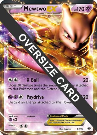 Mewtwo EX (054/99) - JC  - Promo - Holofoil