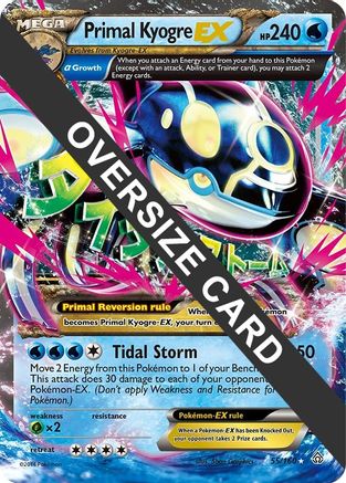 Primal Kyogre EX (055/160) - JC  - Promo - Holofoil