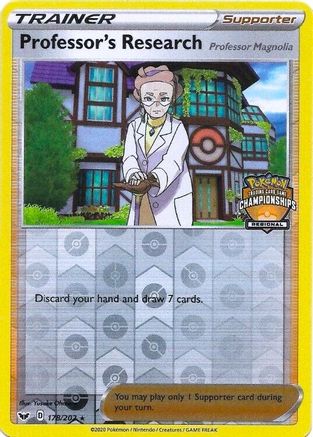 Professor's Research (178/202) - LCC  - Promo - Reverse Holofoil