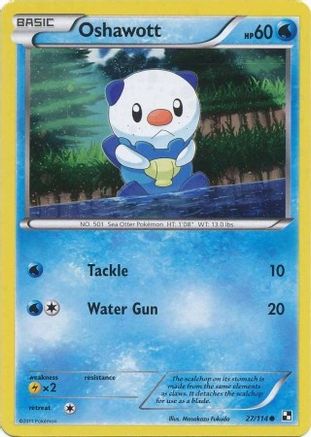 Oshawott (027/114) - AAP  - Promo - Holofoil