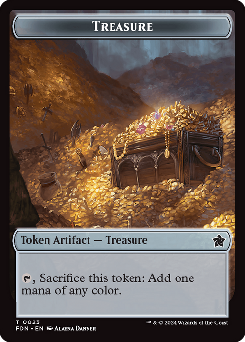 Treasure (TFDN-023) - common - Foil