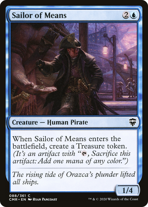 Sailor of Means (CMR-088) - common - Foil