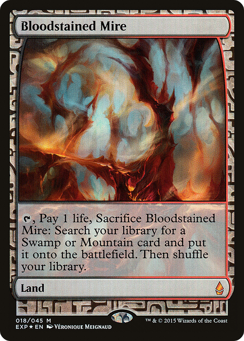 Bloodstained Mire (EXP-018) - mythic - Foil