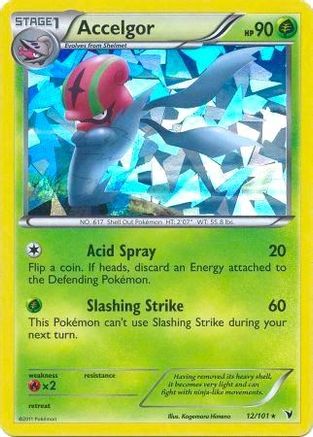 Accelgor (012/101) - DE  - Holo Rare - Holofoil