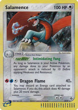 Salamence (019/97) - NP  - Promo - Holofoil