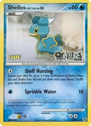 Shellos East Sea (106/132) - NP  - Promo