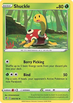 Shuckle (005/192) - SRC  - Uncommon