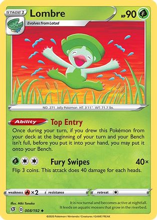 Lombre (008/192) - SRC  - Uncommon - Reverse Holofoil