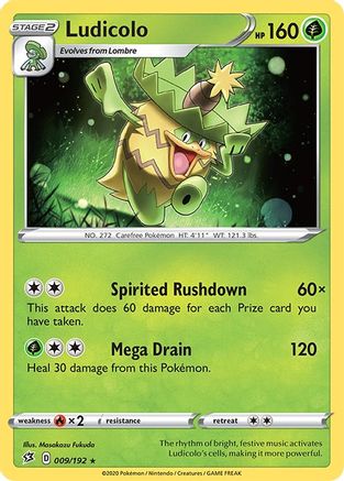 Ludicolo (009/192) - SRC  - Rare