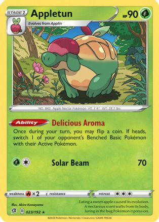 Appletun (023/192) - SRC  - Holo Rare - Holofoil
