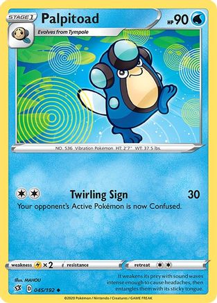 Palpitoad (045/192) - SRC  - Uncommon - Reverse Holofoil