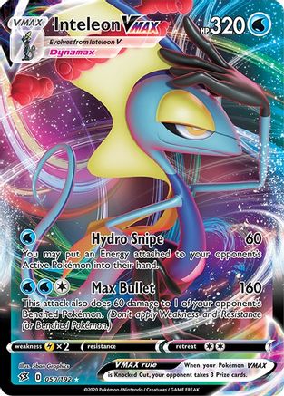 Inteleon VMAX (050/192) - SRC  - Ultra Rare - Holofoil