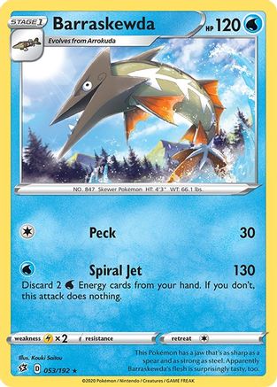 Barraskewda (053/192) - SRC  - Rare