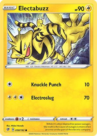 Electabuzz (058/192) - SRC  - Common