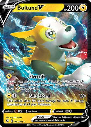 Boltund V (067/192) - SRC  - Ultra Rare - Holofoil