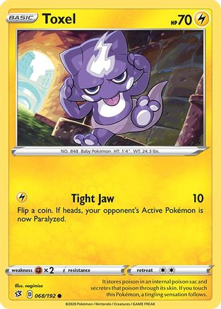 Toxel (068/192) - SRC  - Common - Reverse Holofoil