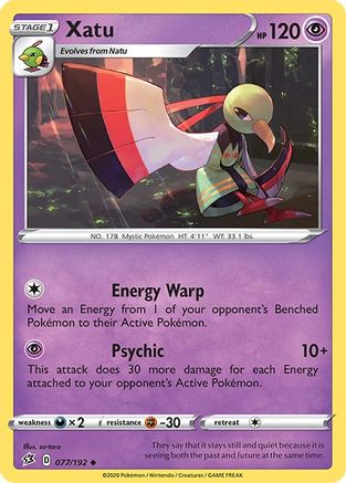 Xatu (077/192) - SRC  - Uncommon - Reverse Holofoil
