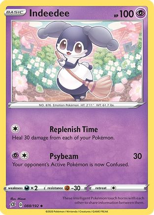 Indeedee (088/192) - SRC  - Uncommon - Reverse Holofoil