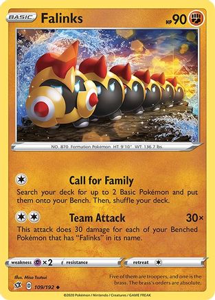 Falinks (109/192) - SRC  - Uncommon - Reverse Holofoil