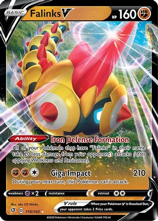 Falinks V (110/192) - SRC  - Ultra Rare - Holofoil