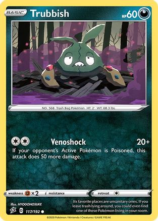 Trubbish (117/192) - SRC  - Common - Reverse Holofoil